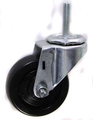 [ CASTER, STEM (3, 3/8-16) - WHL ]