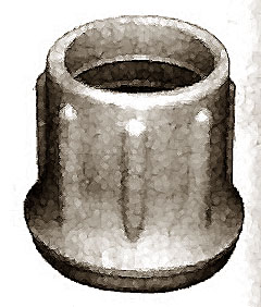 [ TIP, CRUTCH (F/ 7/8TUBE, WHT)  ]