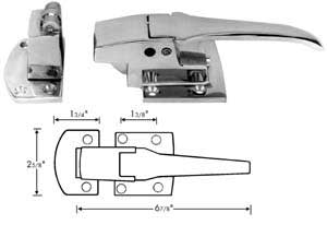 [ LATCH (W/STRIKE) - HWR-01060 - ]