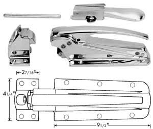 [ LATCH (W/1-5/8 STRIKE/IR) - HW ]
