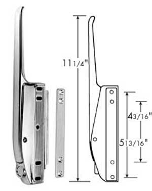 [ LATCH, MAGNETIC (W/STRIKE/LK)  ]