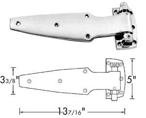 [ HINGE, CAM(1-1/4,RH,13-3/8L) - ]