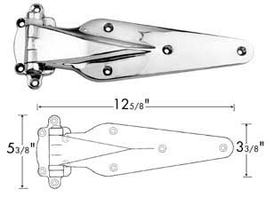 [ HINGE (FL, 12-5/8L X 5-3/8H) - ]