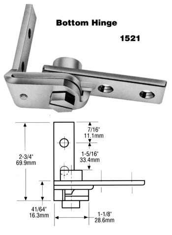[ BRACKET, HINGE (RIGHT, BOTTOM) ]