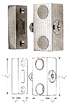 [ LOCK, EDGEMOUNT (W/ STRIKE) -  ]