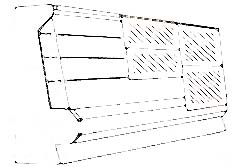 [ CURTAIN, NIGHT (CLEAR,4'WX6'L) ]