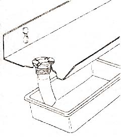 [ DRAIN, CANOPY HOOD (NP BRASS)  ]