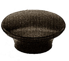 [ KNOB,COVER(1/4-20THD,1-3/4RD)  ]