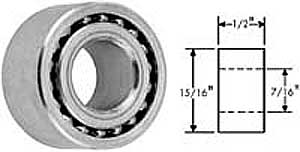 [ ROLLER (15/16OD, 7/16ID) - HWD ]