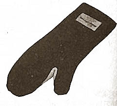 [ MITT (18COTTON/POLY W/KEVLAR)  ]