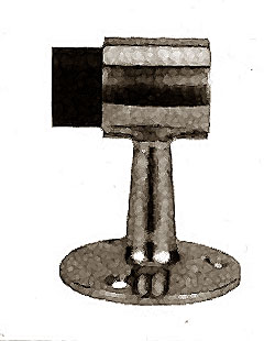 [ STOP, DOOR (FLOOR MOUNT,BRASS) ]