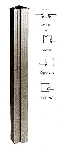 [ POST, CENTER (KIT, 24) - HWD-2 ]