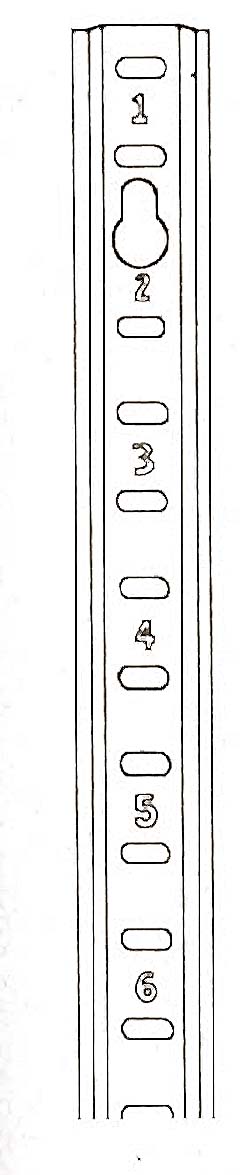 [ PILASTER (S/S, KEYHOLE, 72) -  ]