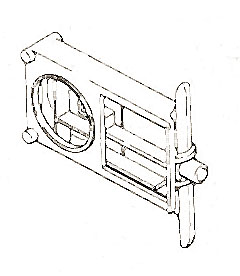 [ LATCH, STALL DOOR (CONCEALED)  ]