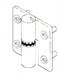 [ HINGE, STALL (TOP & BTM) - WSH ]