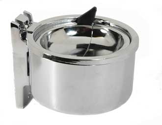 [ ASH TRAY(4.25DIA,WALL MT,CP) - ]