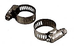 [ CLAMP, HOSE (#10, S/S) - TOL-0 ]