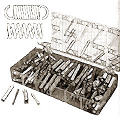 [ KIT, SPRING(COM/EXT,156 PIECE) ]