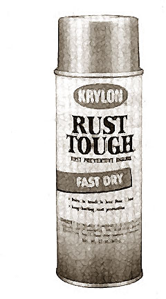 [ PAINT, SPRAY (SILVER, KRYLON)  ]
