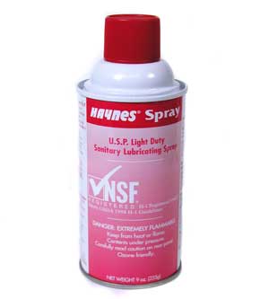 [ LUBRICANT, FOOD GRADE (SPRAY)  ]