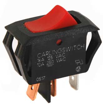 [ SWITCH(RCKR,SPST,ON-OFF,W/LT)  ]