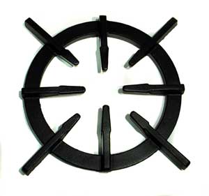 [ GRATE, SPIDER (9-1/2OD,BLACK)  ]
