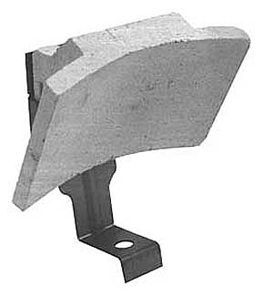 [ DEFLECTOR ASSY (REAR, 1 HOLE)  ]