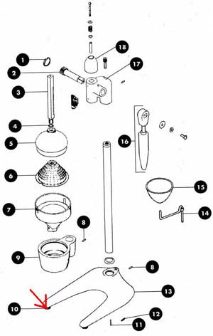 [ BUMPER (W/ SCREW) - HMB-01250  ]