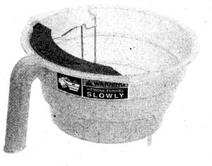 [ FUNNEL, BREW (PLASTIC, SMOKE)  ]