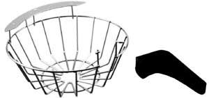 [ BASKET, WIRE (7-1/8, NSF) - BU ]