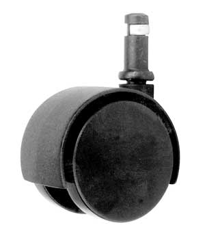 [ CASTER(2DIA,F/ 7/16STEM,BLK) - ]