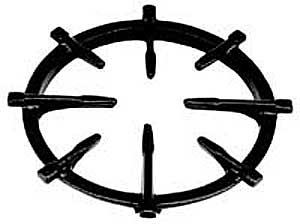 [ GRATE, SPIDER (9.5OD, BLACK) - ]