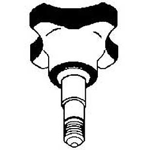 [ KNOB, CHUTE ARM (ASSY) - GLB-0 ]