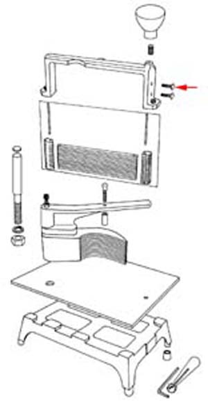 [ BOLT, BLADE BLOCK - LIN-01020  ]