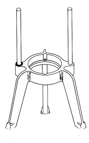 [ HOUSING, BASE (W/ROD, ASSY) -  ]