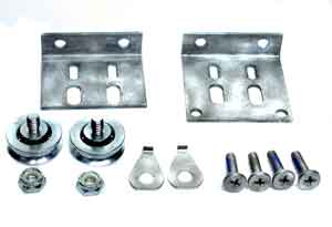 [ ROLLER, DOOR (W/ BRACKET) (2)  ]