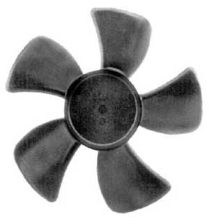 [ BLADE, EVAP FAN (4, CW) - BVA- ]