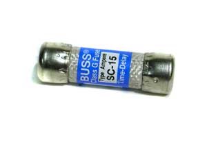 [ FUSE (15A, 480V,13/32X1-5/6) - ]