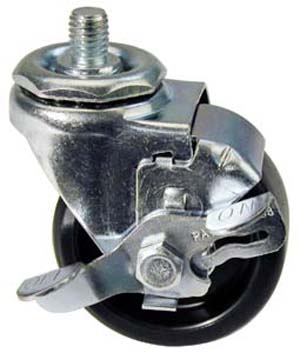 [ CASTER, 3 STEM (W/BRAKE) - MCL ]