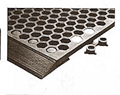 [ MAT, FLOOR (3 X 6FT, BROWN) -  ]