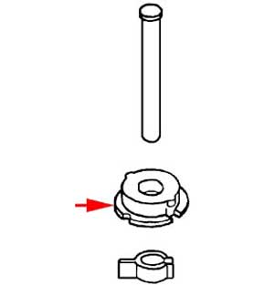 [ HOLDER, TOP HINGE PIN - ANT-01 ]