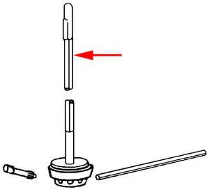 [ ROD, TORQUE (ROUND END) - ANT- ]