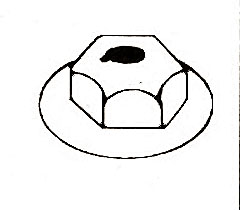 [ NUT, SPEED/ZP (100) - NUT-1100 ]