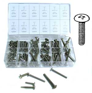 [ KIT, MACHINE SCREW (LONG LN) - ]