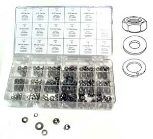 [ KIT, NUT & WASHER (S/S) - KIS- ]