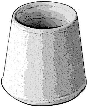 [ TIP, CRUTCH(F/ 1-1/4TUBE,WHT)  ]