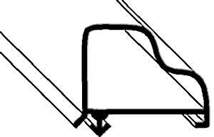 [ GASKET,DOOR (54-1/2 X 22-1/2)  ]