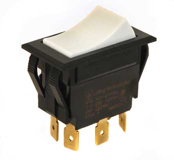 [ SWITCH (RCKR, DPDT, ON/ON) - S ]