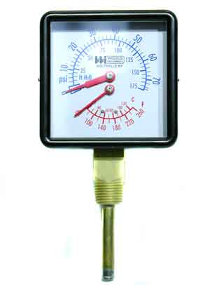 [ GAUGE, PRESSURE/TEMPERATURE -  ]