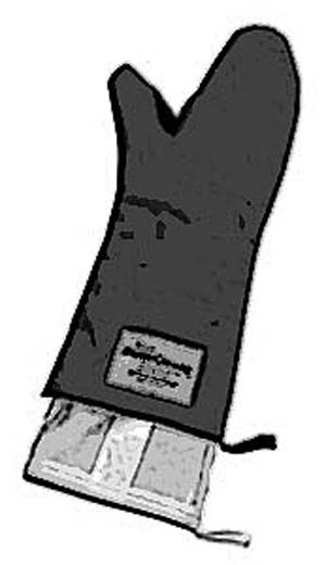 [ MITT W/REPL LINER(18CTN/POLY)  ]